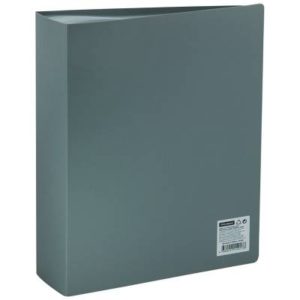 Папка 100 файлов А4 OfficeSpace F100L4_10269 30мм 600мкм серая 1
