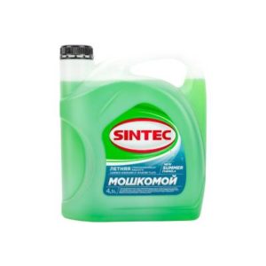 Стеклоомывающая жидкость Sintec летняя, 4.5 л 1