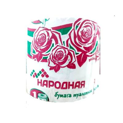 Бумага туалетная Народная 1слойн 1шт эконом 1 Бумага туалетная Народная 1слойн 1шт эконом 1
