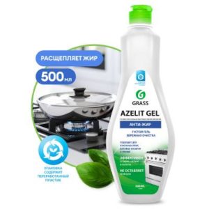 Средство чистящее для плит Grass Azelit 500мл Антижир, гель 1