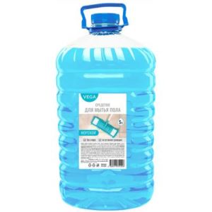 Средство для мытья пола Vega "Морской", ПЭТ, 5л 1
