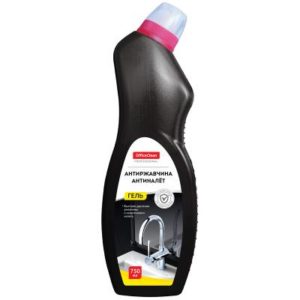 Средство чистящее OfficeClean Professional "Антиржавчина", гель, 750мл 1