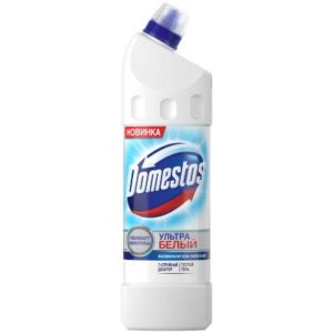 Средство для туалета Domestos "Ультра белый", гель, 1л 1