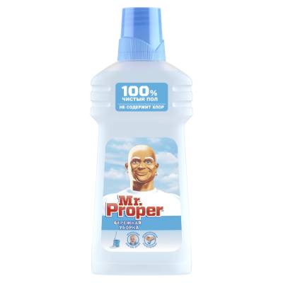 Средство для мытья полов и стен Mr.Proper "Бережная уборка", 500мл 1