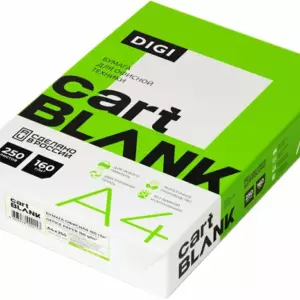 Бумага Cartblank "Digi" А4, 160г/м2, 250л., 146% 1