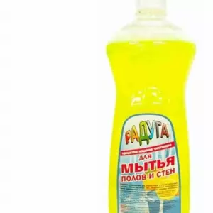 Средство для мытья пола и стен РАДУГА Лимон, 1л_ВлКрКзн 1