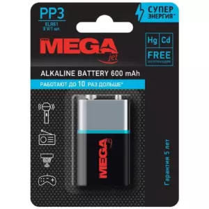Батарейка крона (6LR61) ProMega jet 1