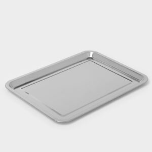 Поднос из нержавеющей стали 40×30×2 см 1
